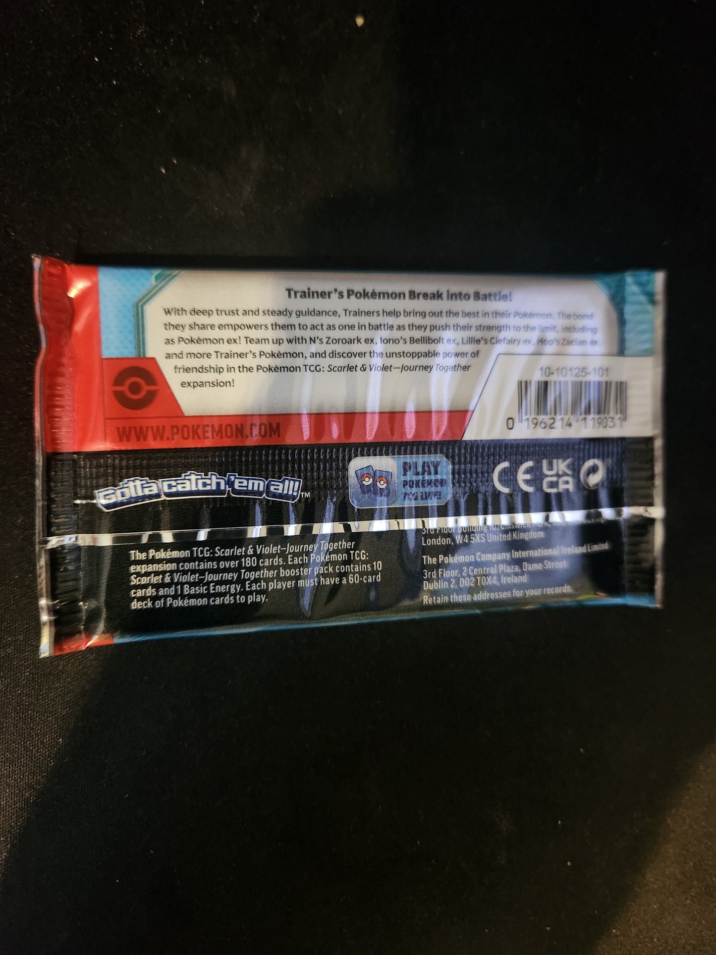 Pokémon Journey Together Booster Pack