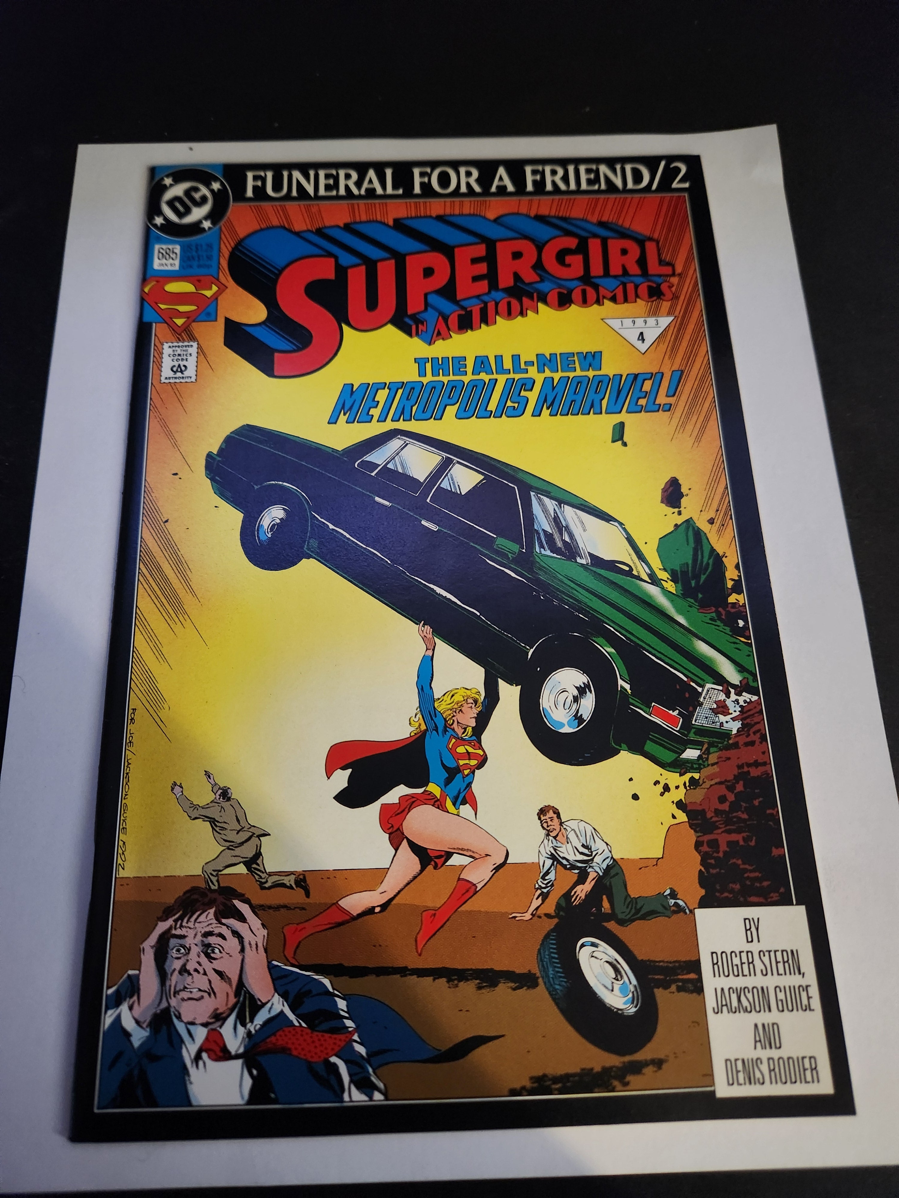Action Comics 685 DC ⋅ 1993 Infini Comix / Infinite
