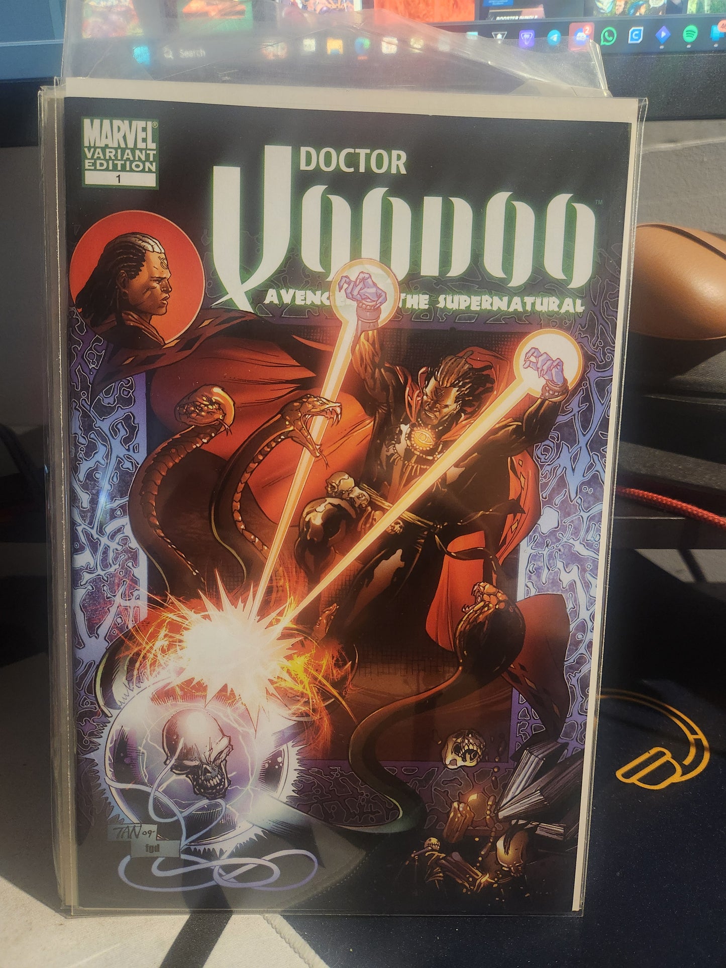 Doctor Voodoo: Avenger of the Supernatural #1 Marvel 2009 Vol. 1, 1:15