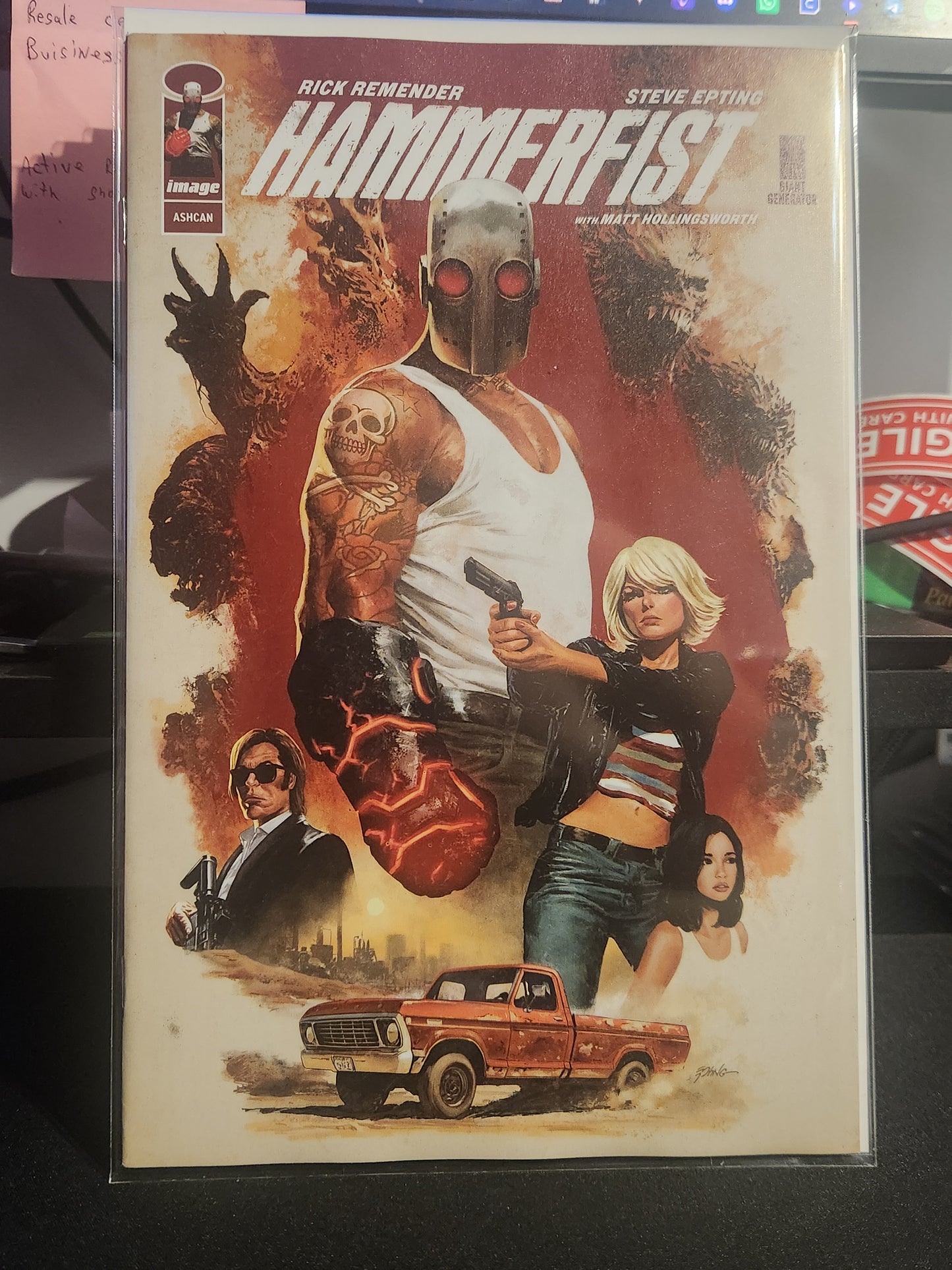 Hammerfist #1 Ashcan Promo 2026 BN