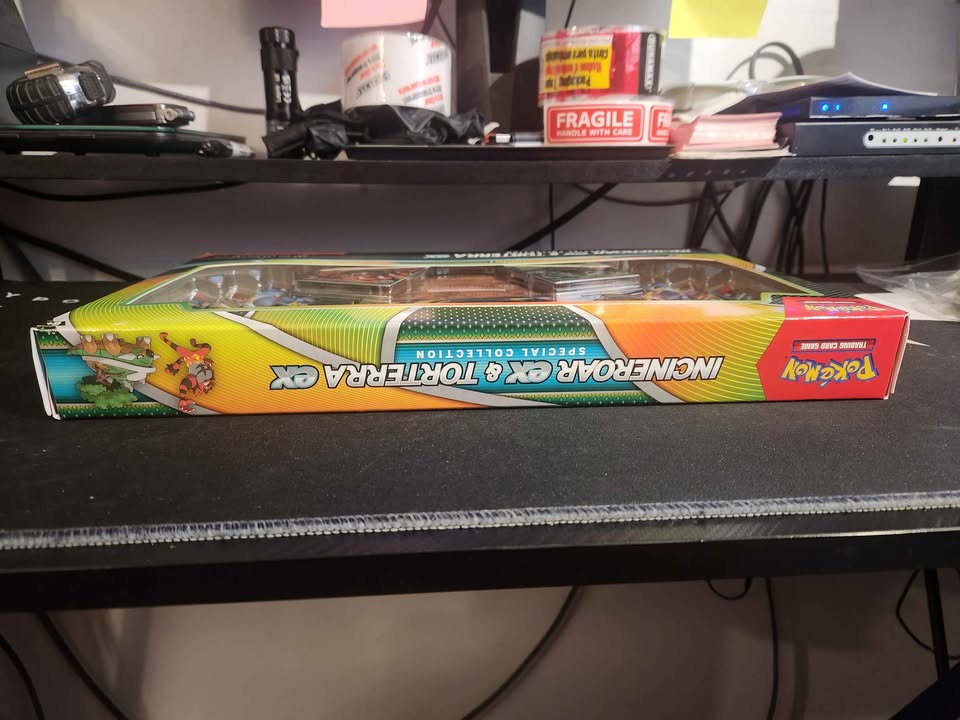 Pokemon Incineroar ex & Torterra ex Special Collection