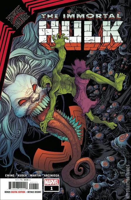 King In Black: The Immortal Hulk #1 Regular Aaron Kuder Cover
