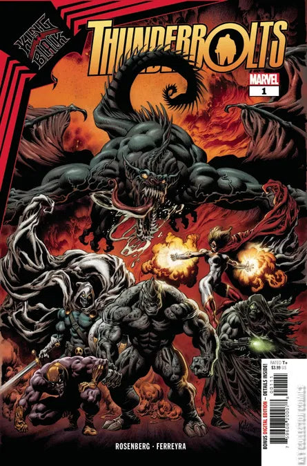 King In Black: Thunderbolts #1 cover a