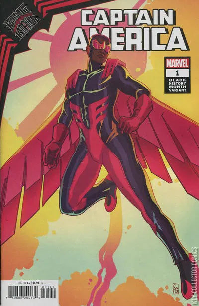 King In Black: Captain America #1 Variant Ernanda Souza Black History Month Cover