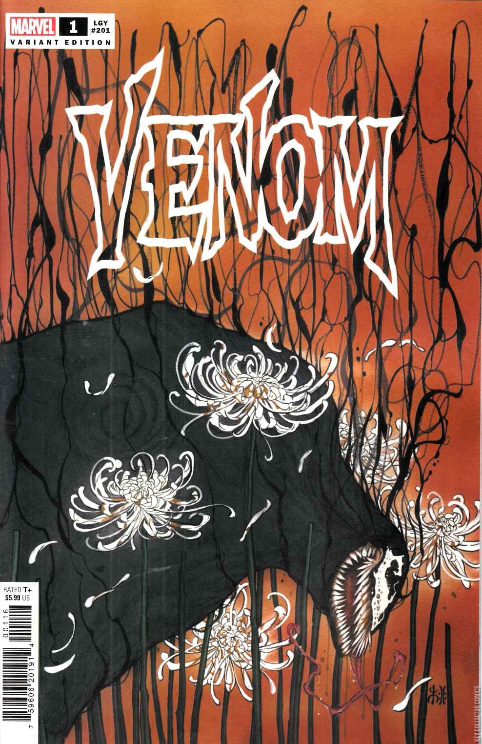 Venom #1 Marvel 2021 (NM) Peach Momoko Cover