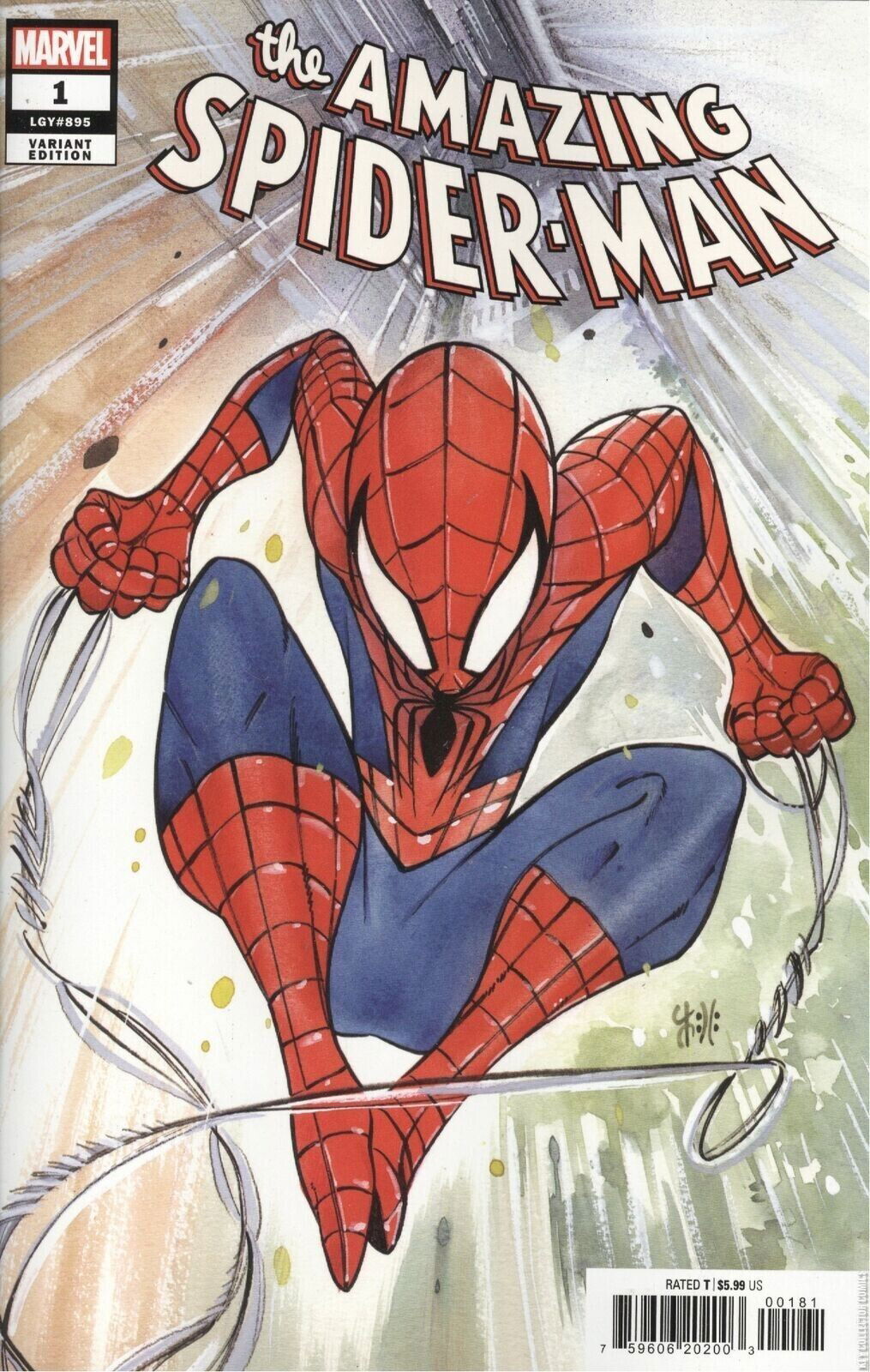 Amazing Spider-man #1 Peach Momoko Variant 2022 Marvel Comics