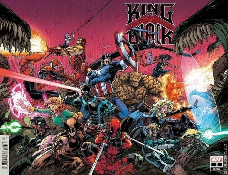 King In Black #5 Variant Brett Booth Wraparound Cover