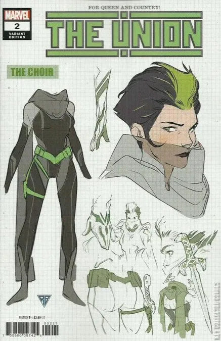 The Union #2b Variant RB Silva Design Cover