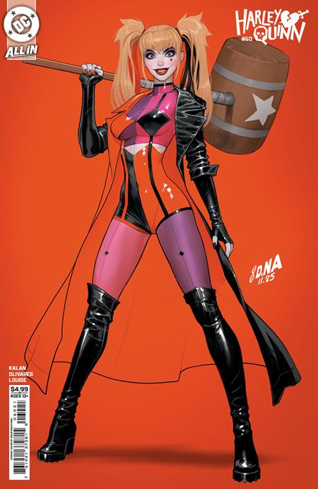 HARLEY QUINN #60 CVR B DAVID NAKAYAMA CARD STOCK VAR