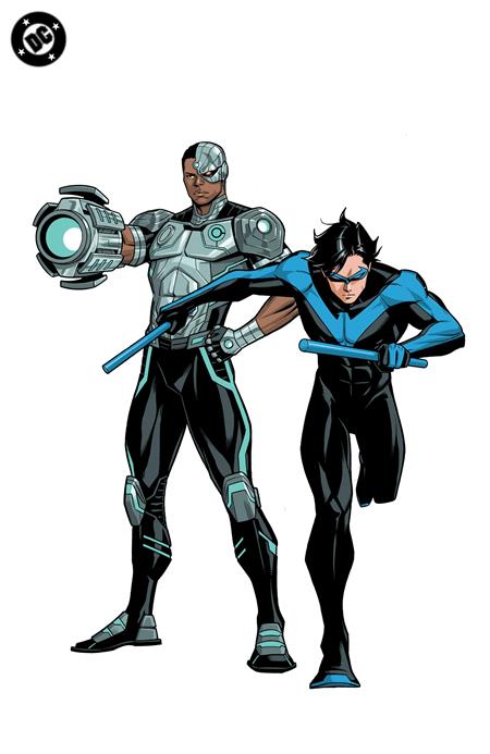 NEW TITANS #33 CVR F SAMI BASRI CORNER BOX SPOT FOIL VAR