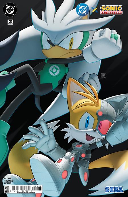 DC X SONIC THE HEDGEHOG #1 to 5 Sixth Printing Deegeemin Connecting