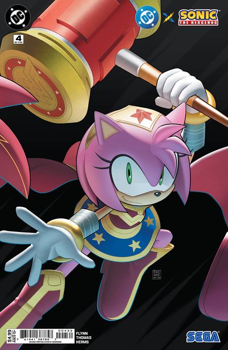 DC X SONIC THE HEDGEHOG #1 to 5 Sixth Printing Deegeemin Connecting