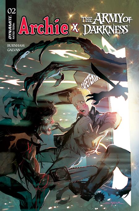 ARCHIE X ARMY OF DARKNESS #2 CVR E STUART SAYGER VAR