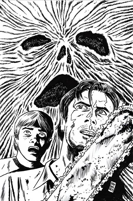 ARCHIE X ARMY OF DARKNESS #2 CVR N INC 1:7 FRANCESCO FRANCAVILLA LINE ART VIRGIN VAR
