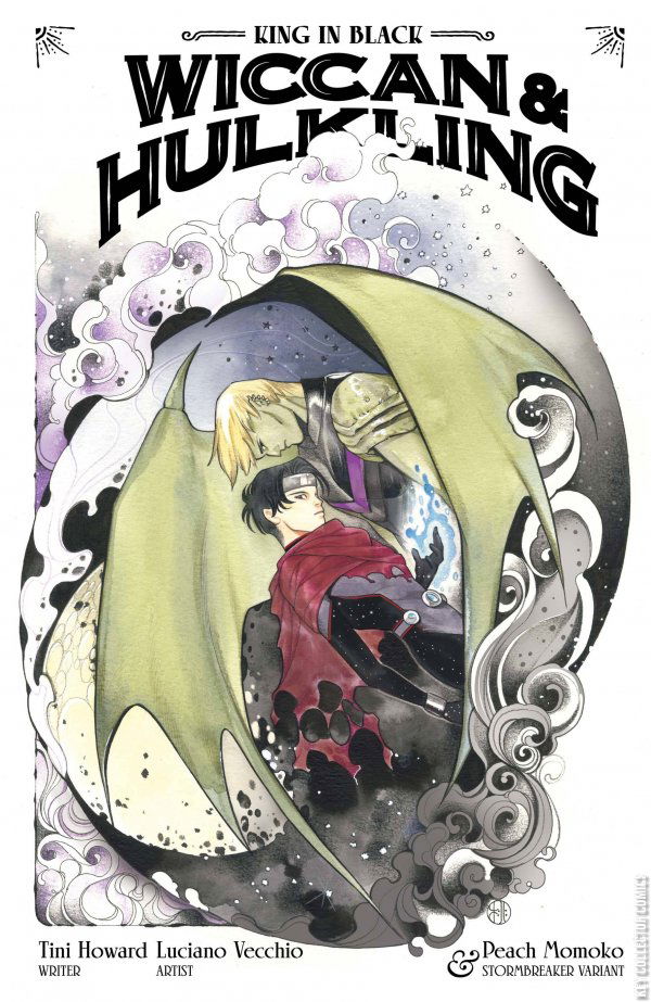 King in Black Wiccan & Hulkling- Momoko Stormbreaker Var; Marvel 2021