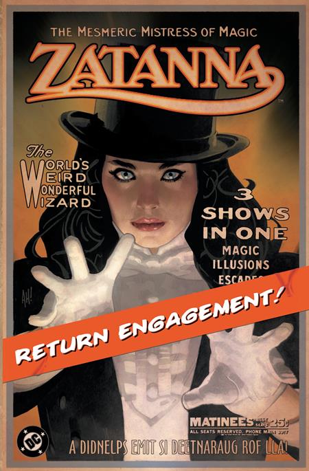 ZATANNA (2026) #1 CVR E ADAM HUGHES FOIL VAR
