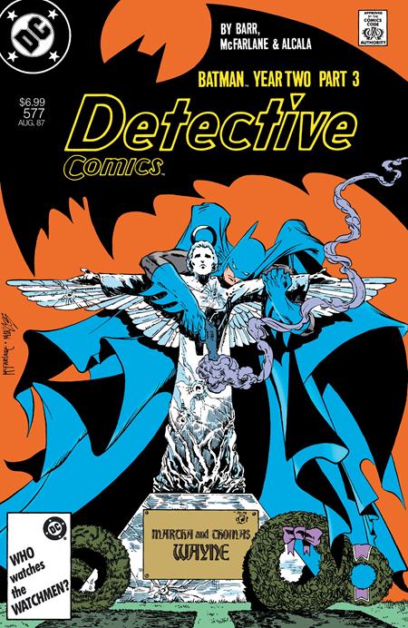 DETECTIVE COMICS #577 FACSIMILE EDITION CVR C TODD MCFARLANE FOIL VAR (YEAR TWO PART 3 OF 4)