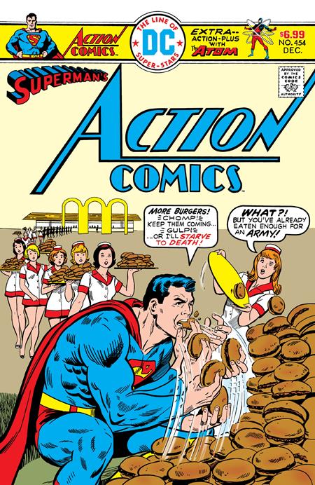 ACTION COMICS #454 FACSIMILE EDITION CVR C BOB OKSNER FOIL VAR