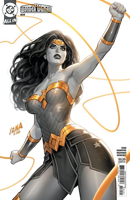 WONDER WOMAN #34 CVR B DAVID NAKAYAMA CARD STOCK VAR