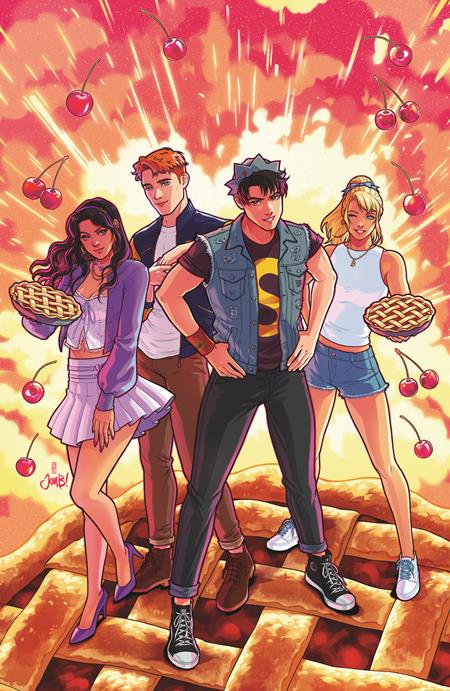 JUGHEAD PIEMAGEDDON (ONE SHOT) CVR H JEN BARTEL FOIL FULL ART VAR