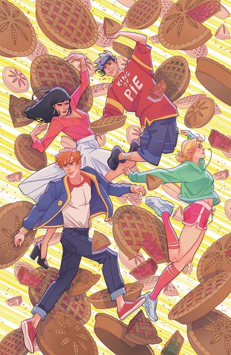 JUGHEAD PIEMAGEDDON (ONE SHOT) CVR J MARGUERITE SAUVAGE FOIL FULL ART VAR