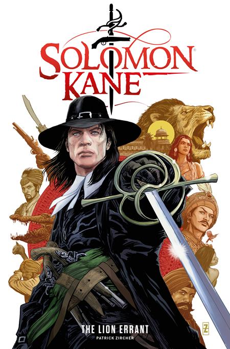SOLOMON KANE THE LION ERRANT #1 (OF 4) CVR F PATCH ZIRCHER FOIL VAR (MR)