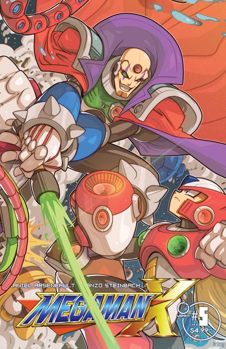 MEGA MAN X #5 (OF 5) CVR B EDWIN HUANG VAR