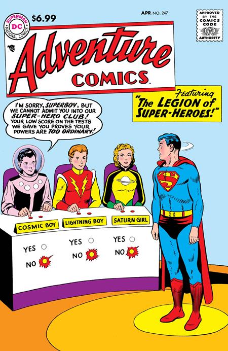 ADVENTURE COMICS #247 FACSIMILE EDITION CVR C CURT SWAN FOIL VAR