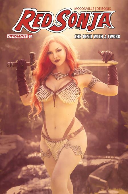 RED SONJA SHE DEVIL WITH A SWORD #4 CVR E COSPLAY ASHLYNNE DAE VAR