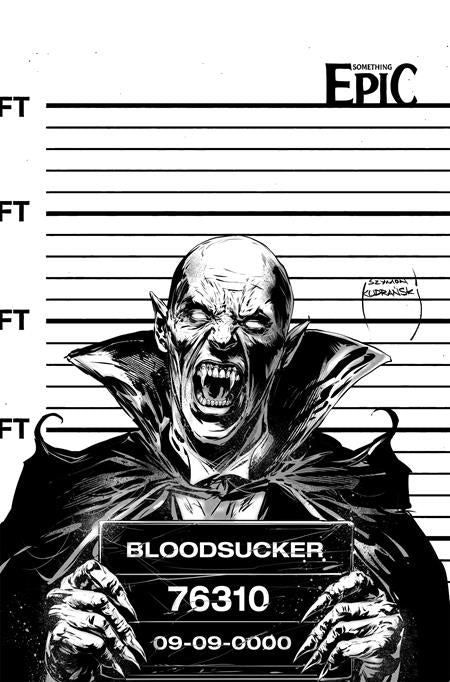 SOMETHING EPIC #14 CVR C SZYMON KUDRANSKI RAW ART VAR