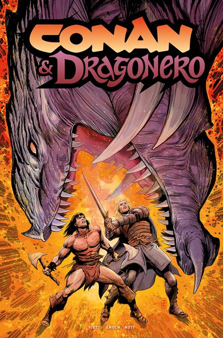 CONAN AND DRAGONERO #4 (OF 7) CVR D PATCH ZIRCHER FOIL VAR (MR)