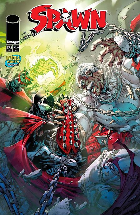 SPAWN #373 CVR C BRETT BOOTH INVINCIBLE TEAM UP VAR