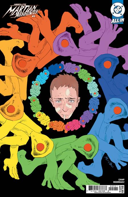 ABSOLUTE MARTIAN MANHUNTER #9 CVR D MATIAS BERGARA CARD STOCK VAR