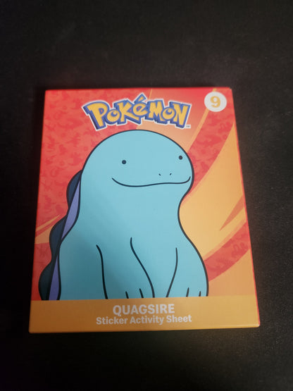 Pokémon McDonald's 2025 English cards  Quagsire toy 9 complete.