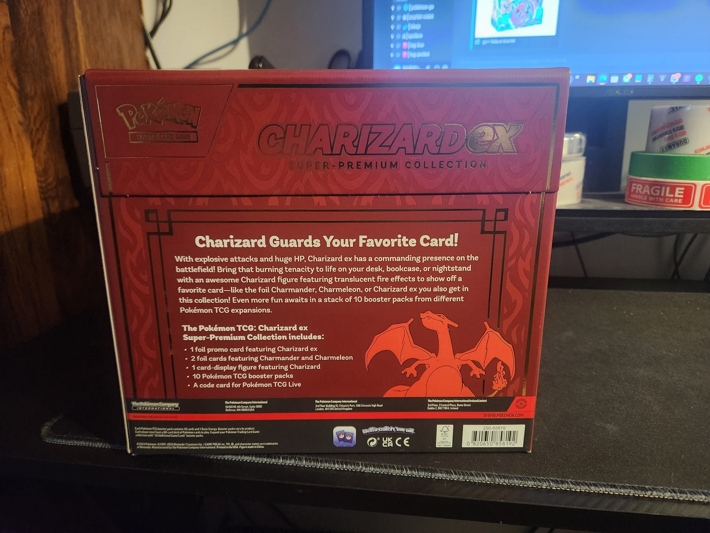 Pokémon Charizard ex super premium collection