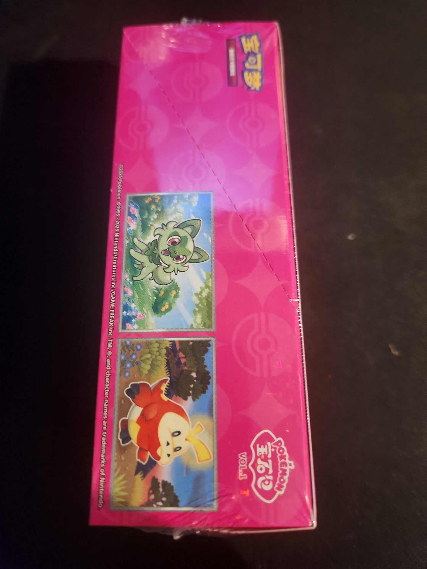 Pokémon simplified Chinese gem pack vol. 1 booster box