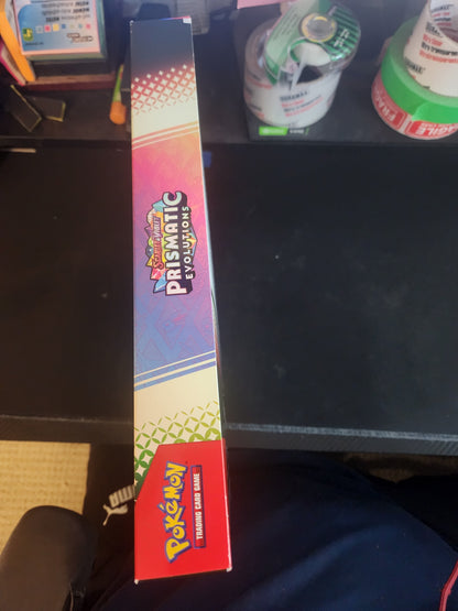 Pokémon prismatic evolution binder collection