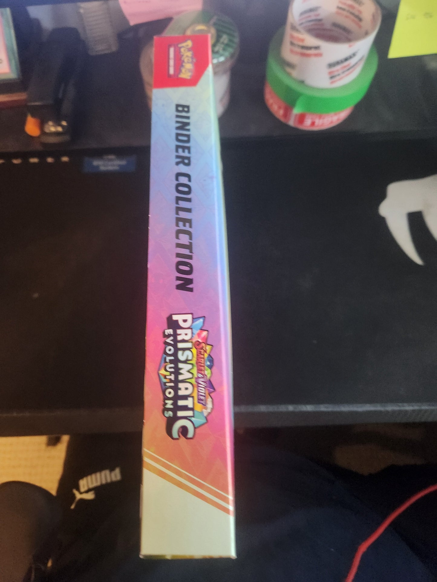 Pokémon prismatic evolution binder collection