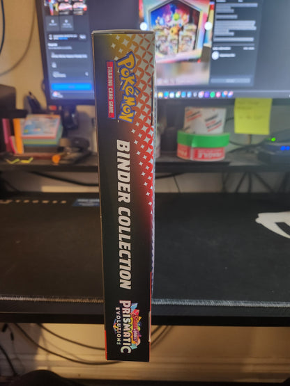 Pokémon prismatic evolution binder collection