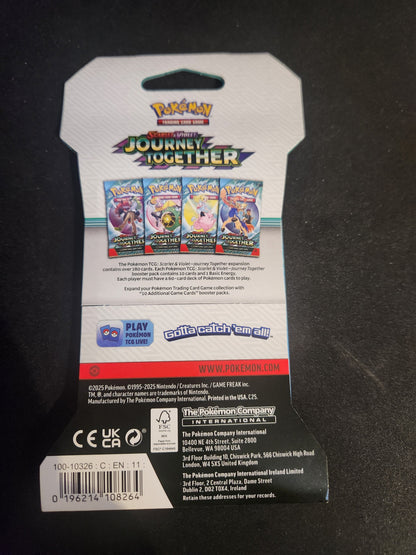 Pokémon Journey Together Sleeved Booster Pack