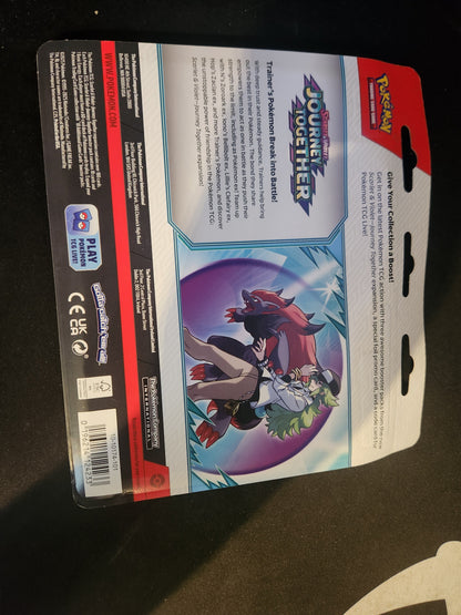 Pokémon Journey Together 3 Pack Blister Scrafty