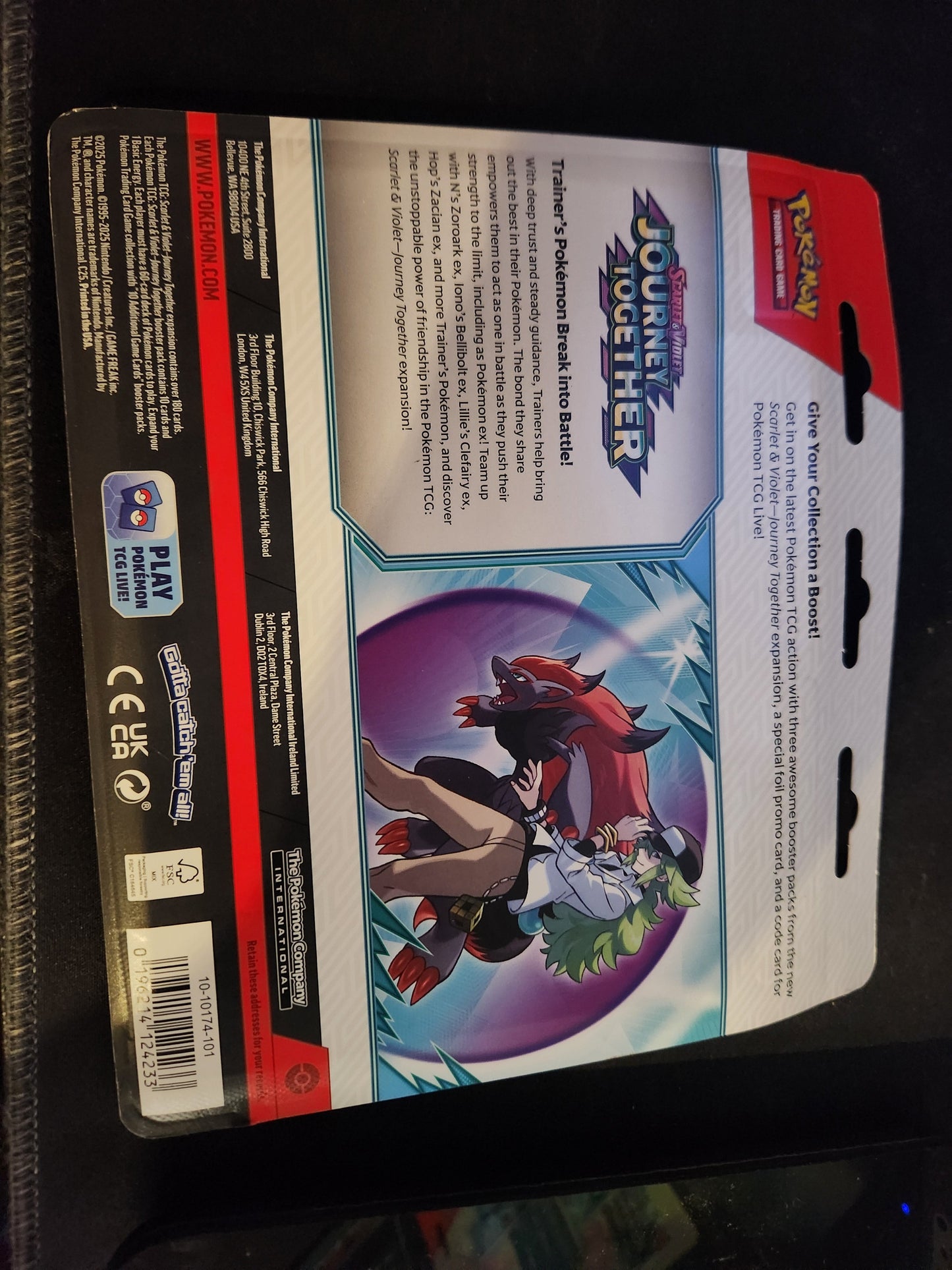 Pokémon Journey Together 3 Pack Blister yanmega