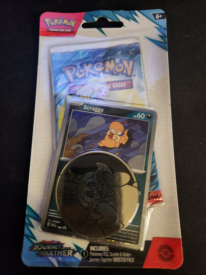 Pokemon Journey together 1-pack blister scraggy