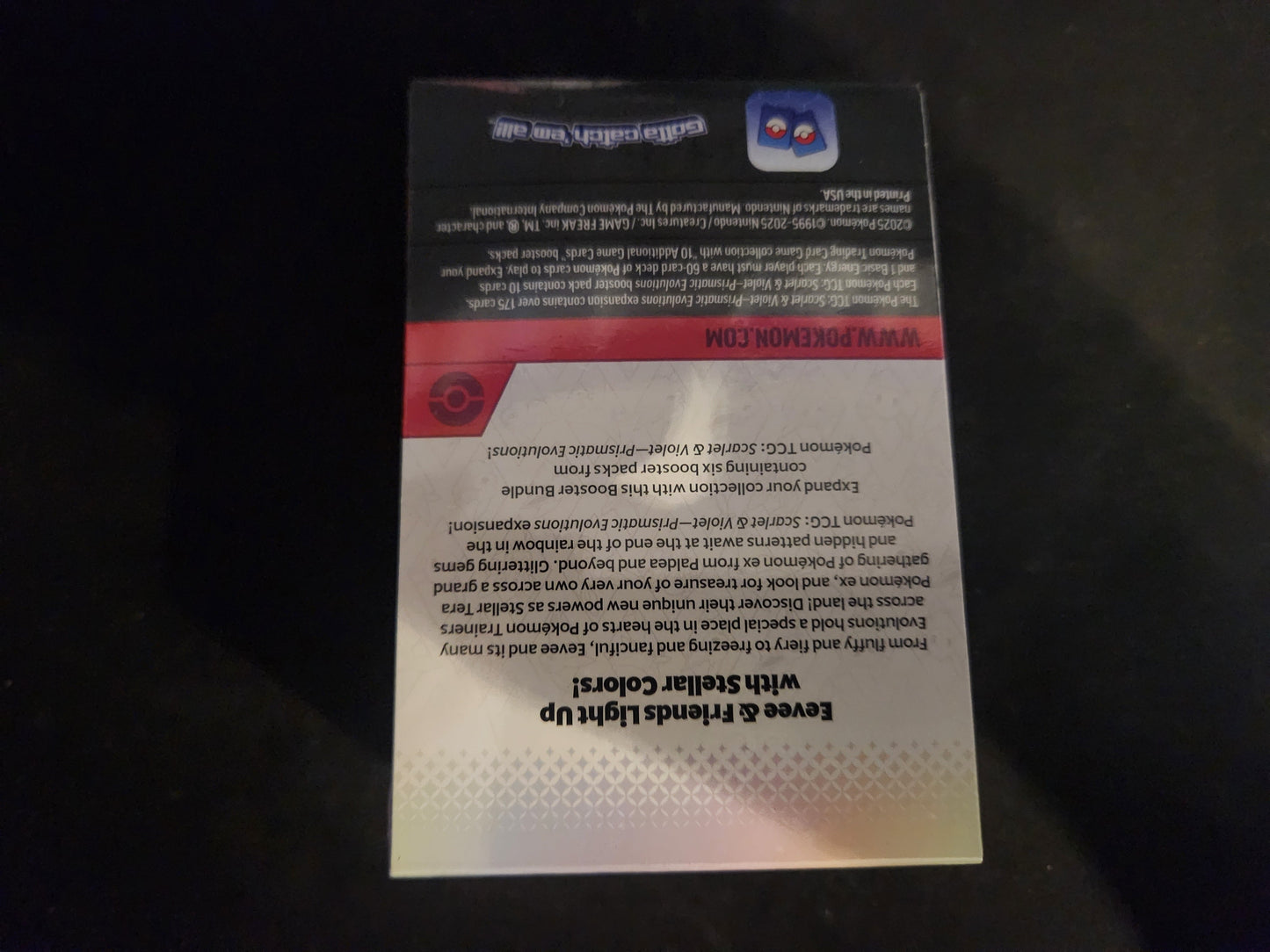 Prismatic Evolutions Booster Bundle