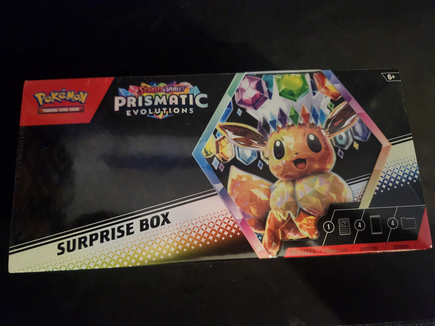 Prismatic Evolutions Surprise Box