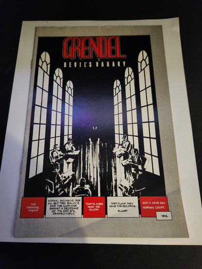 Grendel: Devil's Vagary #1 Comico ⋅ 1987