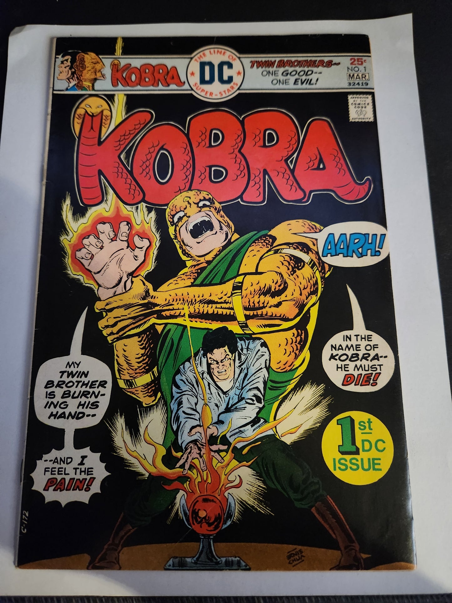 Kobra #1 DC ⋅ 1976