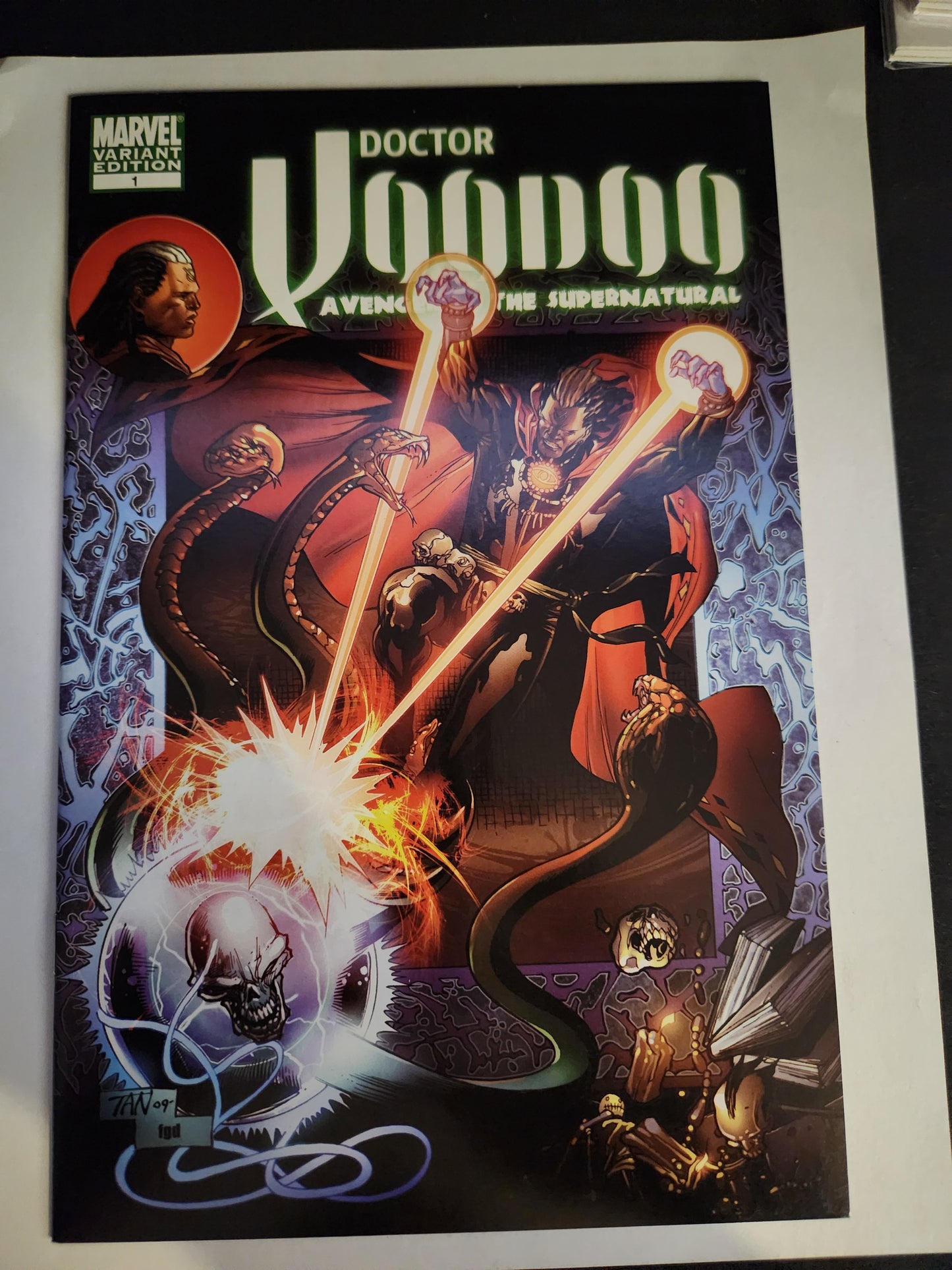 Doctor Voodoo: Avenger of the Supernatural #1 1:15 ⋅ Marvel ⋅ 2009