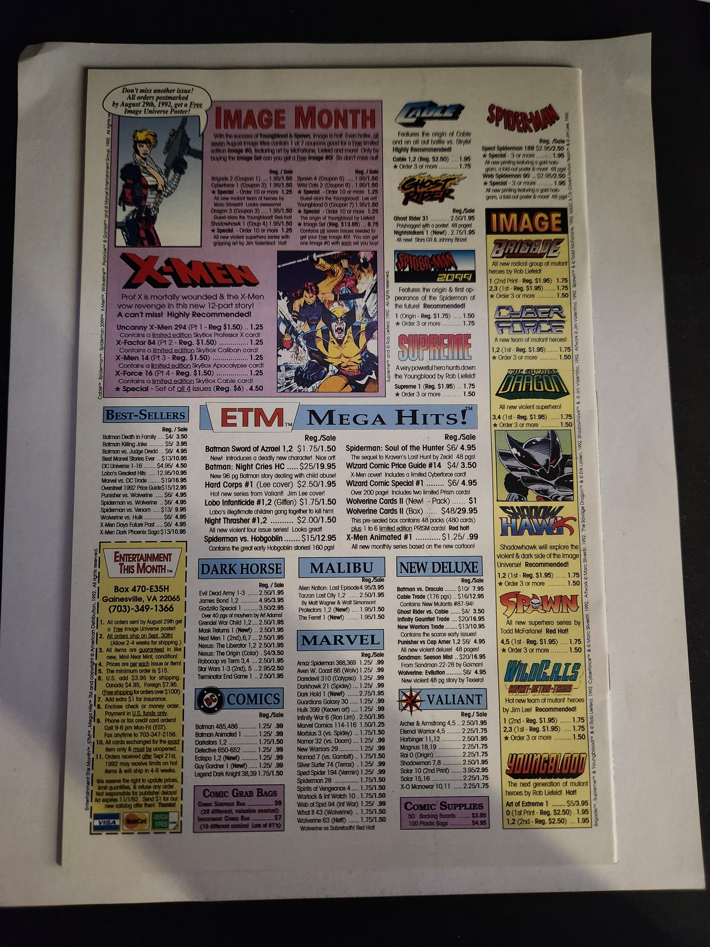 WildC.A.T.s #1 Image ⋅ 1992