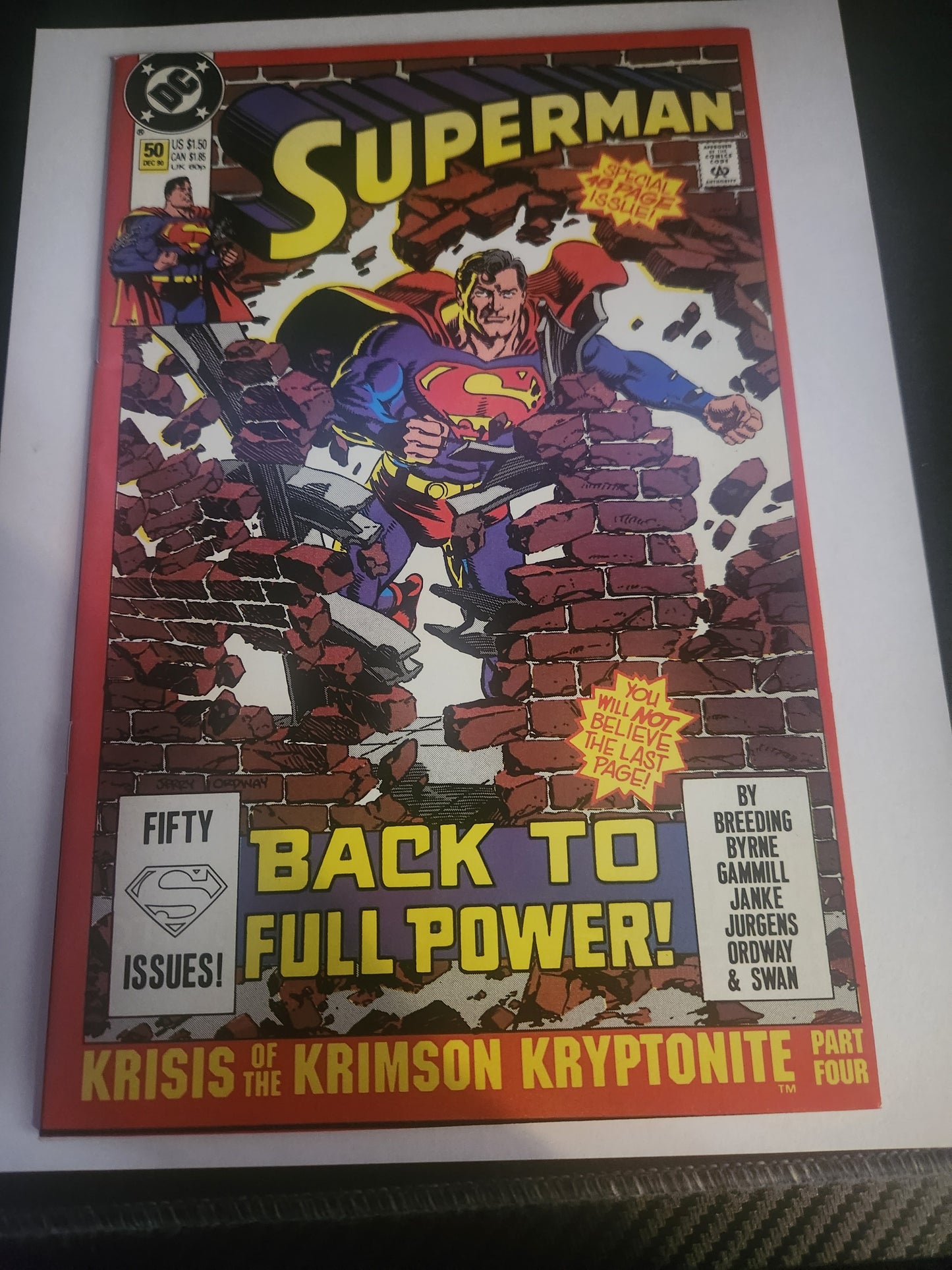 Superman #50 DC ⋅ 1990